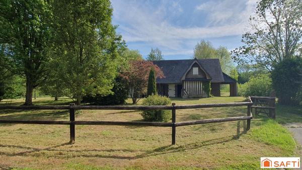 Très beau terrain arboré - Grand bâtiment