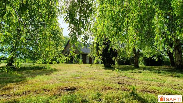 Très beau terrain arboré - Grand bâtiment