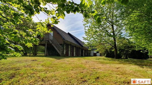 Très beau terrain arboré - Grand bâtiment