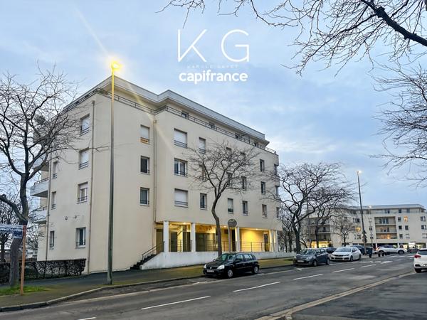 Caen, quartier Mémorial/Folie Couvrechef, appartement à vendre 2 chambres, dernier étage plein sud, garage en sous-sol