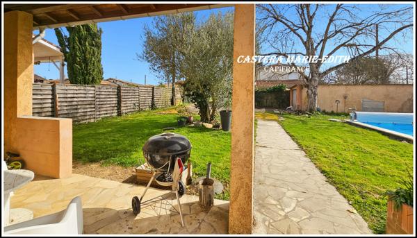 Maison PLAIN-PIED 110,23 M² - 6 pièces - 3 chambres + Mezzanine -Garage - Piscine neuve - PARCELLE 949 M² SEGOUFIELLE (32)