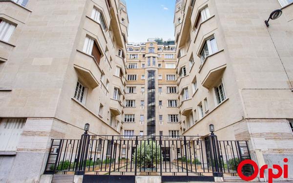 Appartement à louer    2 pièces • 31,64 m2 Paris 16