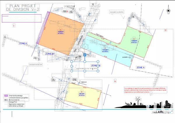 Terrain à vendre 1 686 m² Allaire