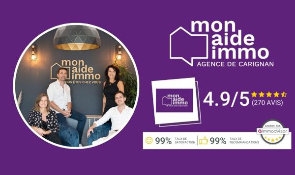 Beau T3 de 62m² + terrasse et parking sécurisé