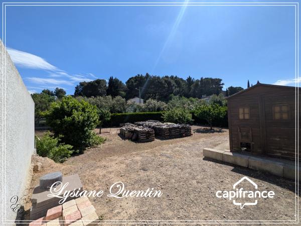 PROCHE NARBONNE, MAGNIFIQUE VILLA DE PLAIN-PIED D'ENVIRON 134 M² AVEC GARAGE DE 40M²
