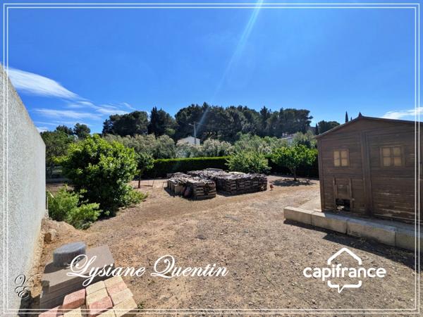 PROCHE NARBONNE, MAGNIFIQUE VILLA DE PLAIN-PIED D'ENVIRON 134 M² AVEC GARAGE DE 40M²