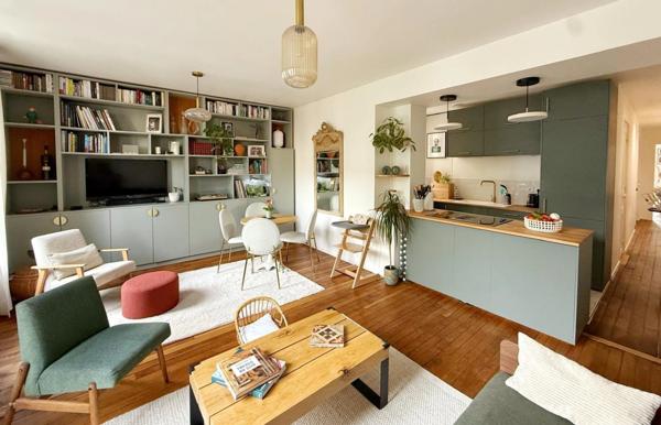 Appartement rénové à vendre VIEUX PUTEAUX (92)