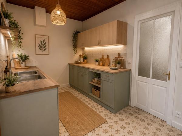 Maison 2 pièces avec jardin, sous-sol total et 2 garages – Thiverny (60)