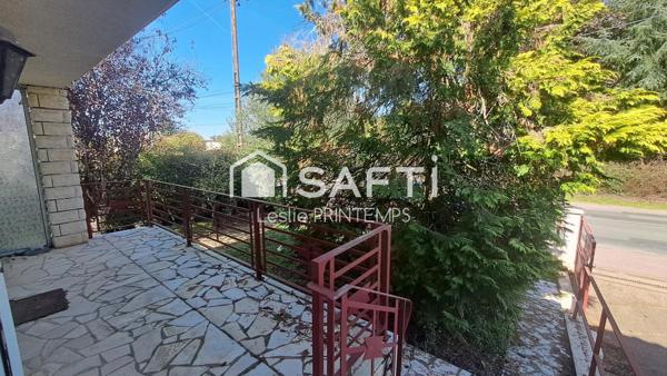 Maison sur sous-sol proche commodités