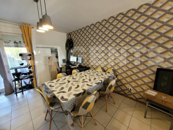 Maison 4 pièces, 80 m² habitable, 3 chambres et jardin clos de 250 m²