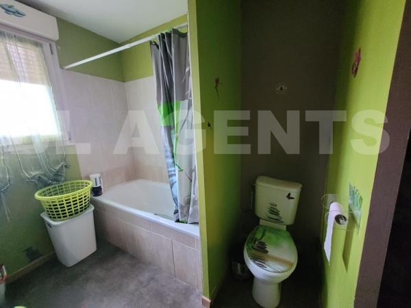 Maison 4 pièces, 80 m² habitable, 3 chambres et jardin clos de 250 m²