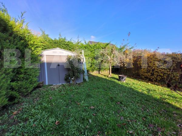 Maison 4 pièces, 80 m² habitable, 3 chambres et jardin clos de 250 m²