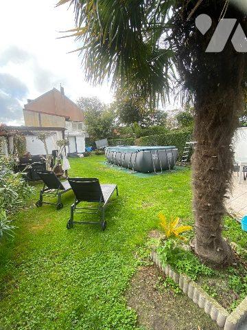 CALAIS SECTEUR VICTOR HUGO MAISON DE VILLE 4 CHAMBRES GARAGE JARDIN
