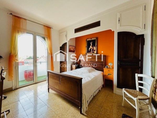 Perpignan, appartement 130m2, grand balcon et terrasse