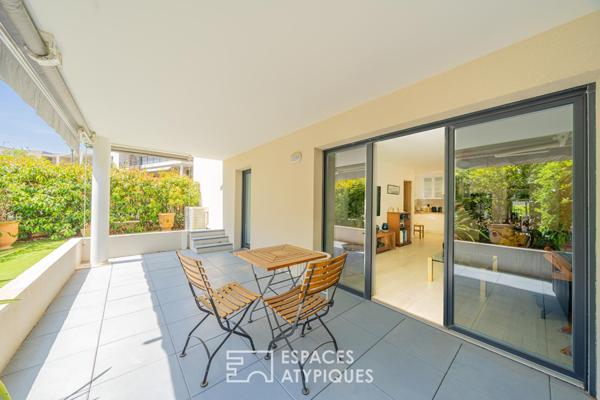 Appartement avec terrasse et piscine sur le toit