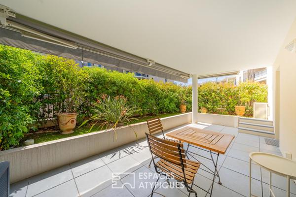 Appartement avec terrasse et piscine sur le toit