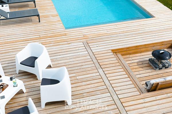 Contemporaine au parc paysagé