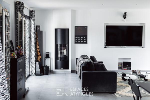 Contemporaine au parc paysagé