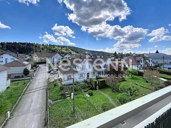 Appartement 4 pièces à vendre à Pontarlier - Vue imprenable Chappelle de l'Espérance et calme assuré !