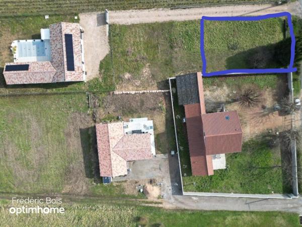 Terrain à vendre de 430,00 m² LA CHAPELLE DE GUINCHAY (71)