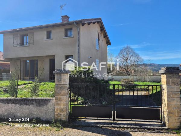 Maison individuelle 112m² 3 chbres proche collége