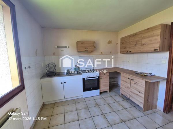 Maison individuelle 112m² 3 chbres proche collége