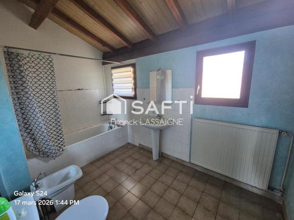Maison individuelle 112m² 3 chbres proche collége