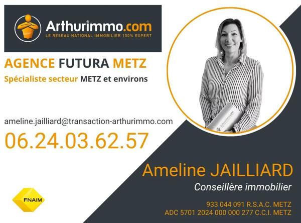 Vente Appartement 3 pièces 64 m2 à Metz