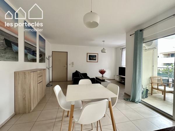 T2 lumineux avec varangue, vendu meublé - Mont Roquefeuille St Gilles