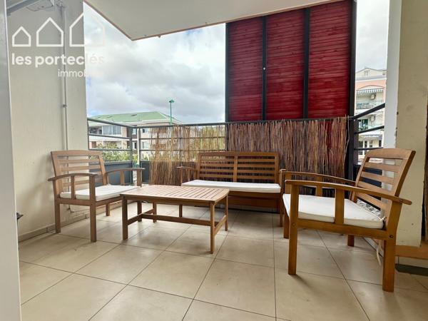 T2 lumineux avec varangue, vendu meublé - Mont Roquefeuille St Gilles