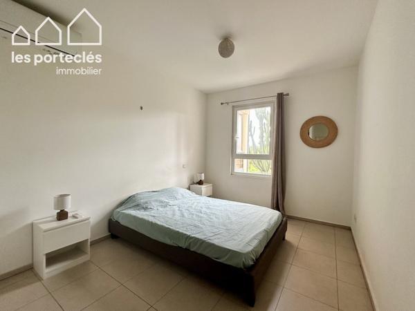 T2 lumineux avec varangue, vendu meublé - Mont Roquefeuille St Gilles