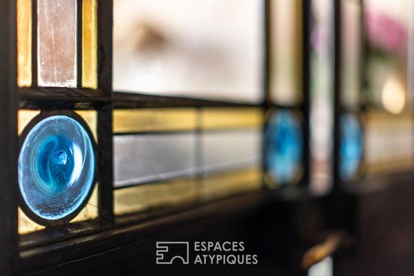 Maison de ville avec son jardin et son accès privé à la Loue