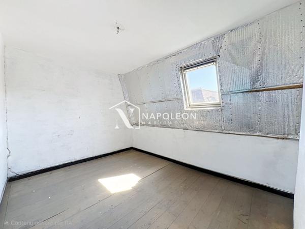 Maison à fort potentiel à vendre à Roubaix – Rue de Bouvines – 97 m² au sol – 4 chambres possibles