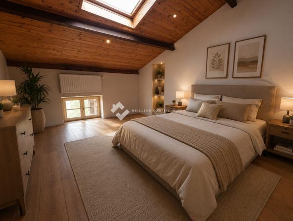 MAISON SAINT BENOIT BOURG, 260M², 7 CHAMBRES ET UN STUDIO, GARAGE, JARDIN.