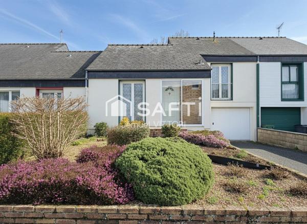 Maison 2 chambres avec garage et jardin clos à Ernée