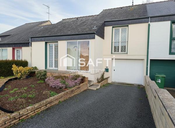 Maison 2 chambres avec garage et jardin clos à Ernée