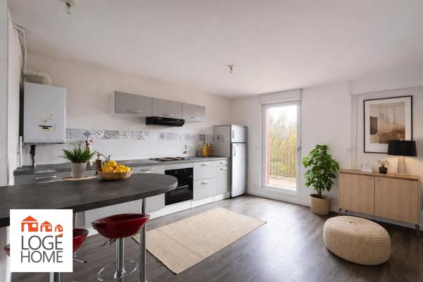 Appartement lille sud t2 lumineux avec balcon et parking