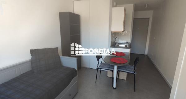 Location Studio meublé 18.35 m² - Grenoble 38000