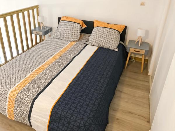 Duplex meublé avec mezzanine et 2 parkings