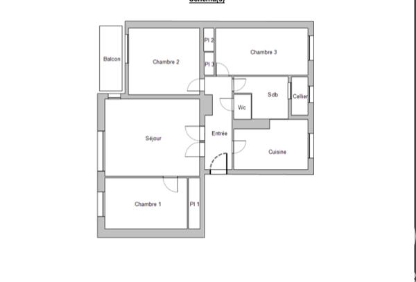 Appartement à vendre 4 pièces 72 m² Montpellier