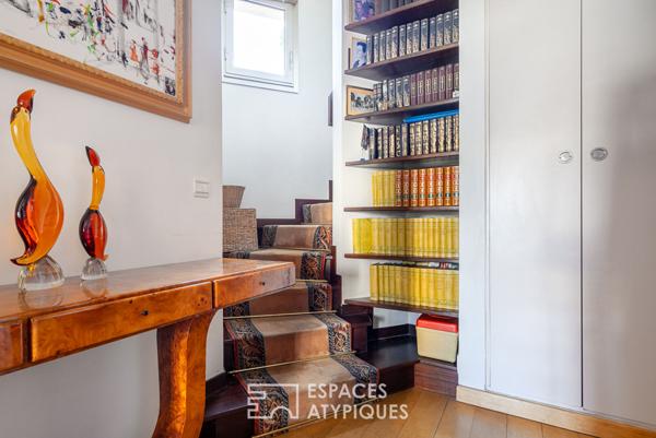 Duplex Montparnasse avec terrasse et vue sur Paris