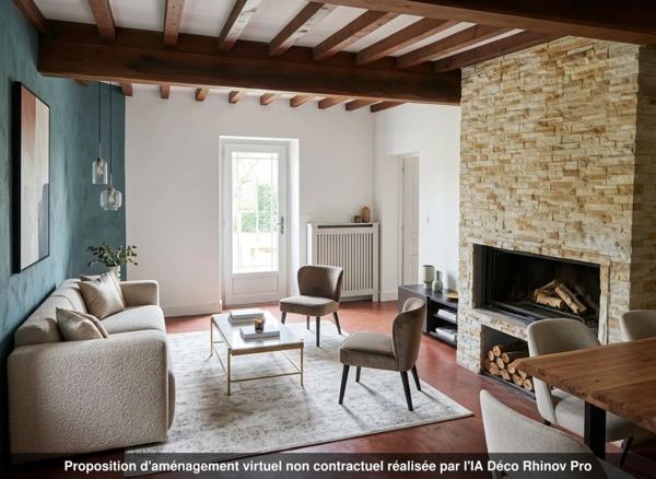 Maison et appartement à vendre, proche du centre de GREZIEU-LA-VARENNE.