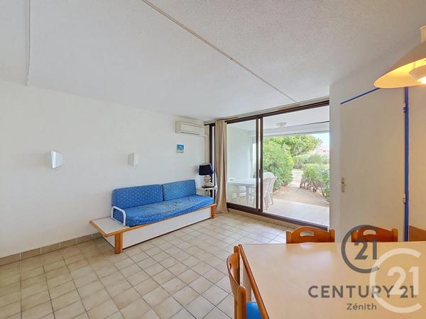 Appartement F2 Bis à vendre  3 pièces - 34,61 m 2   LE BARCARES  - 66