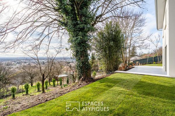 Maison neuve avec vue