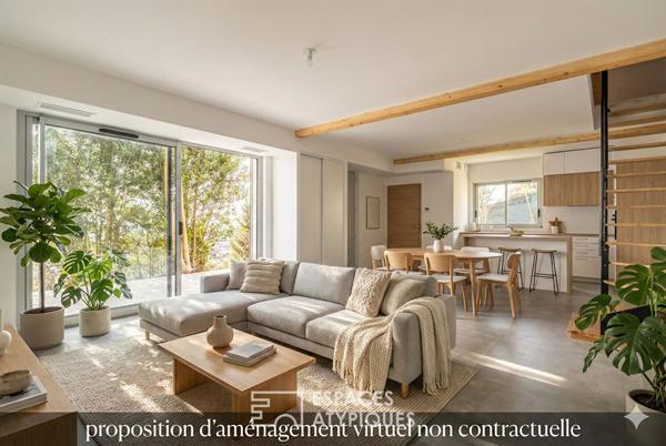 Maison neuve avec vue