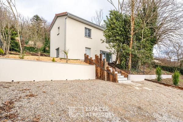 Maison neuve avec vue