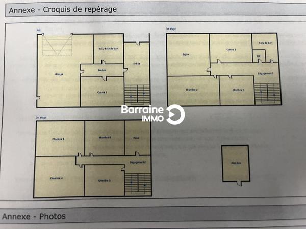 Vente maison à Crozon, 8 pièces 161m²