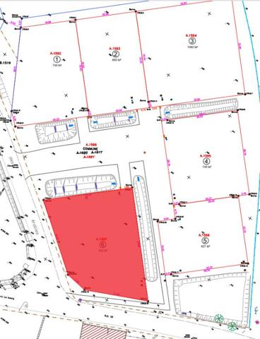 TERRAIN VIABILISE  940 M2  20mn Aurillac Vue sur montagne
