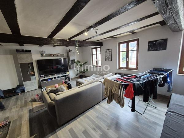 Ensemble de deux maisons à Niederlauterbach.