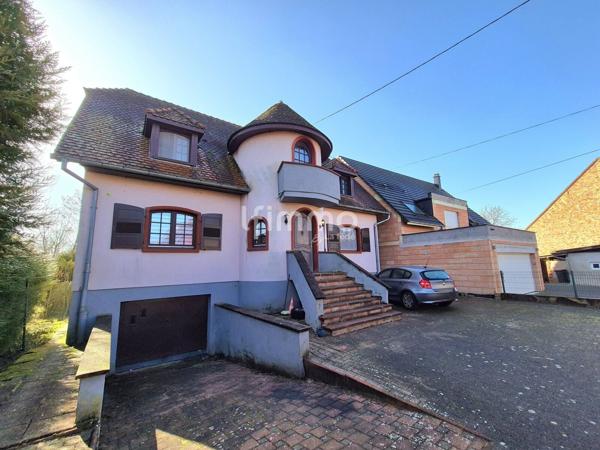 Ensemble de deux maisons à Niederlauterbach.